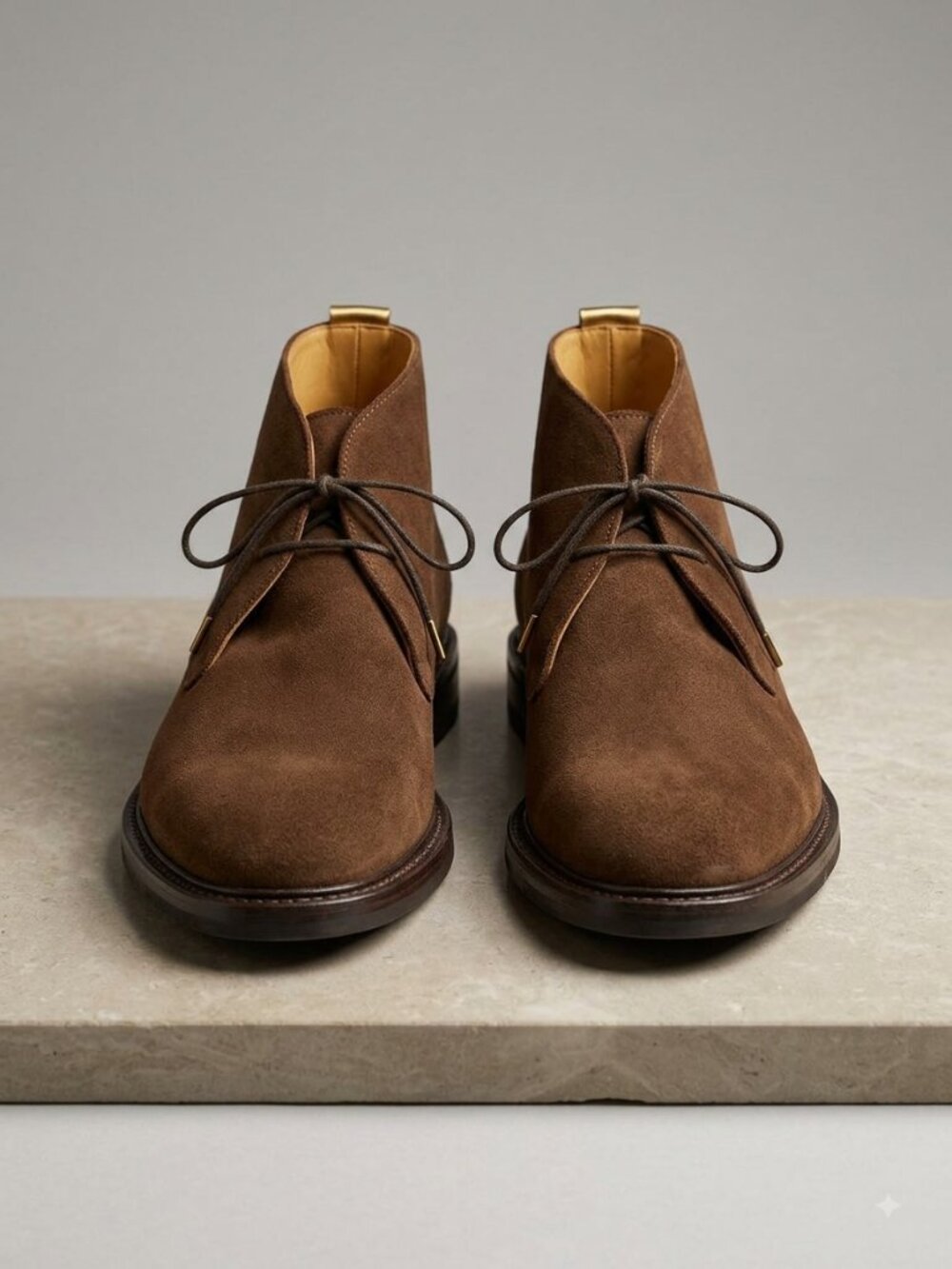 Charles Tyrwhitt Brown Suede Chukka Boots Size UK 11/46 US 12/12.5
